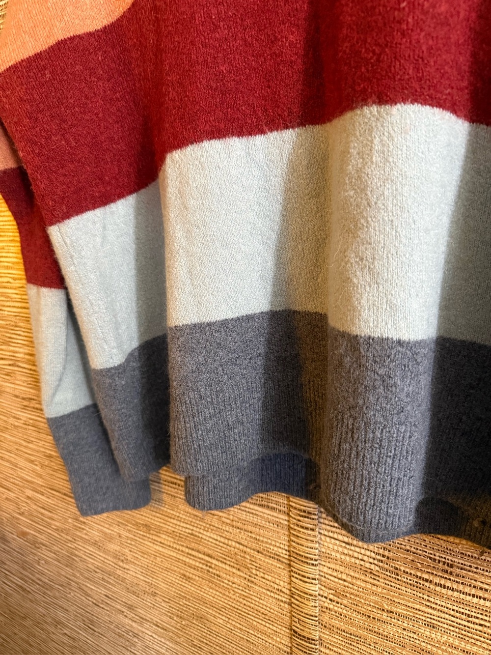 Madewell Sweater Women’s Small Crofton Striped Pullover Wool Alpaca Blend - Picture 13 of 13
